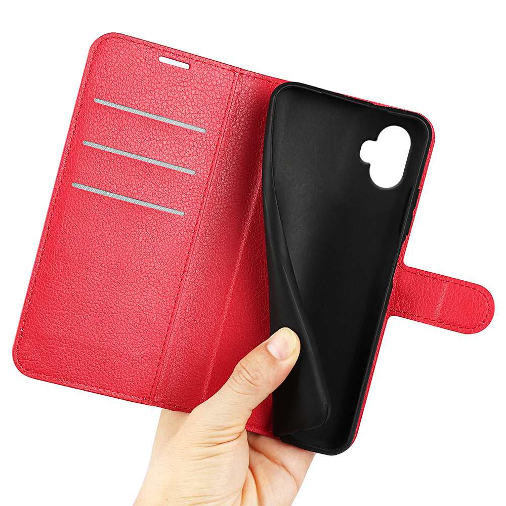 Samsung Galaxy Xcover 7 Pro PU Wallet Case [Red]