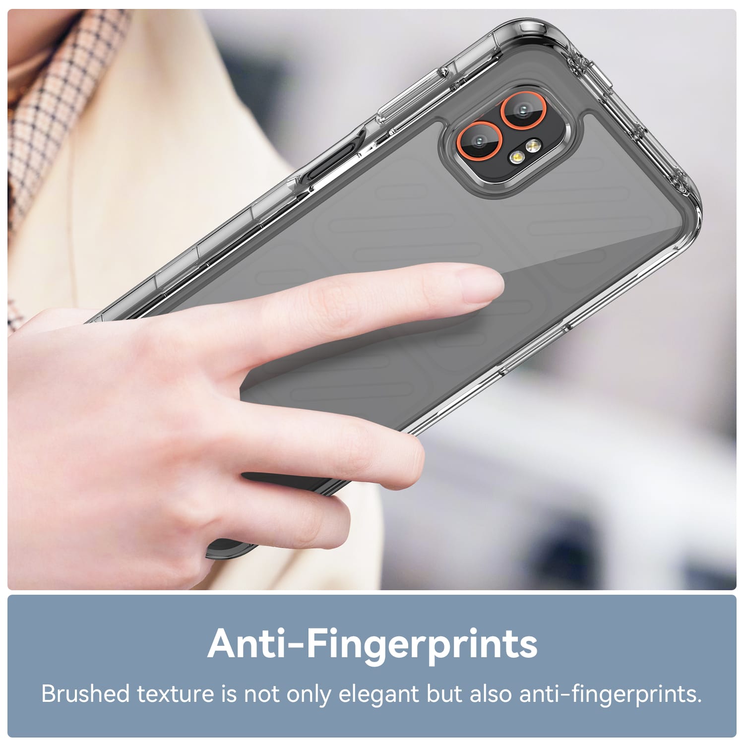 Samsung Galaxy Xcover 7 Pro Soft TPU Bumper Case [Clear]