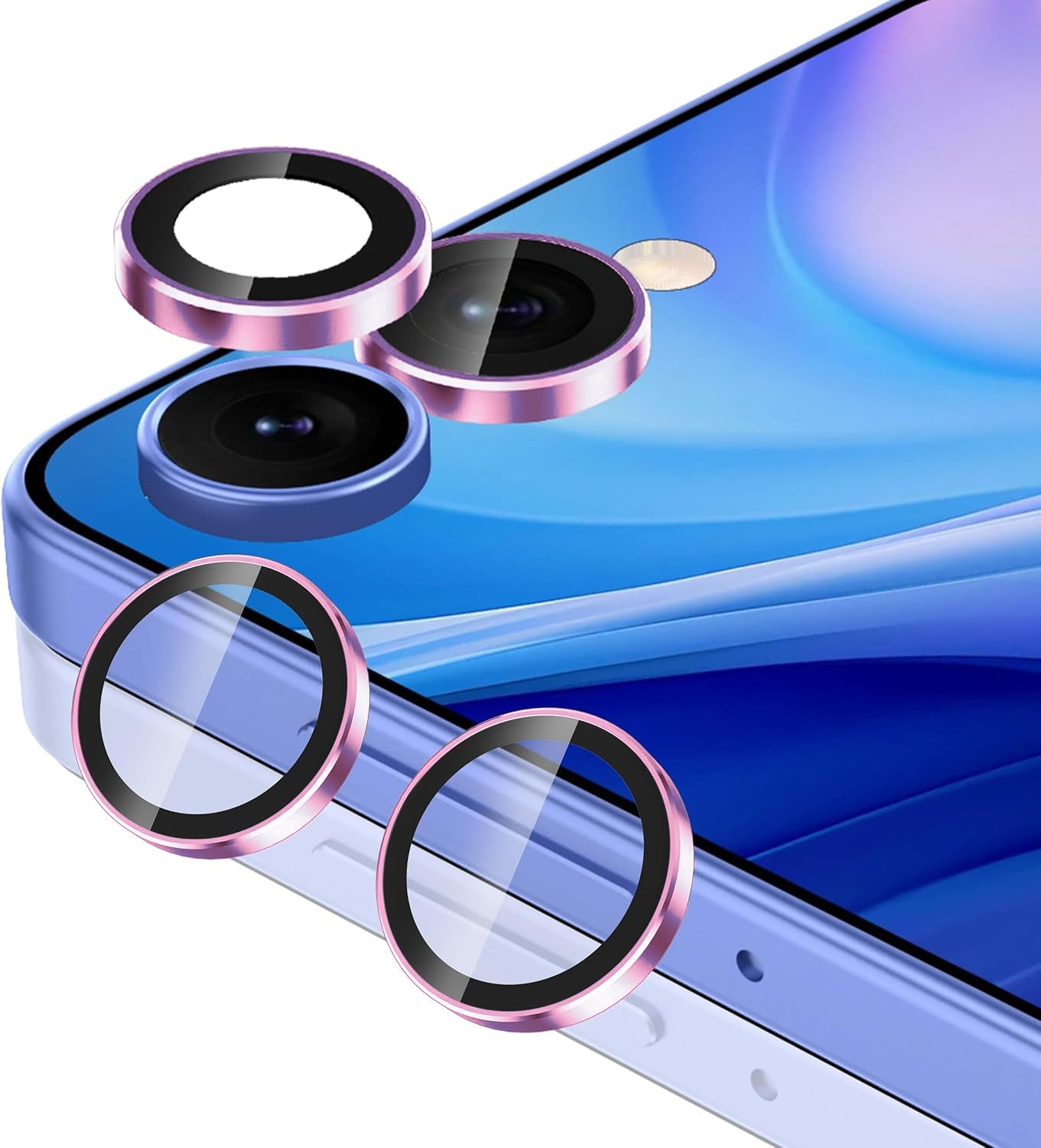 Samsung Z Flip 8 Eagle Eye AR+AF Camera Lens Protector with Removal Tool [Pink]