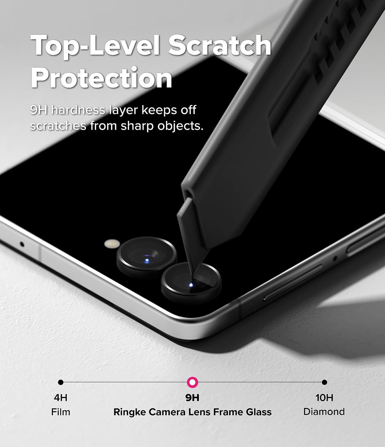 Samsung Z Flip 8 Eagle Eye AR+AF Camera Lens Protector with Removal Tool [Silver]
