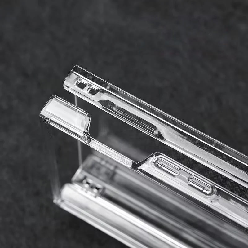 Galaxy Z Flip 8 Clear Crystal Hard PC Case – Ultra Slim Transparent Shell
