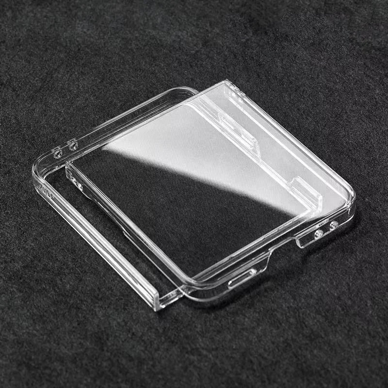 Galaxy Z Flip 8 Clear Crystal Hard PC Case – Ultra Slim Transparent Shell