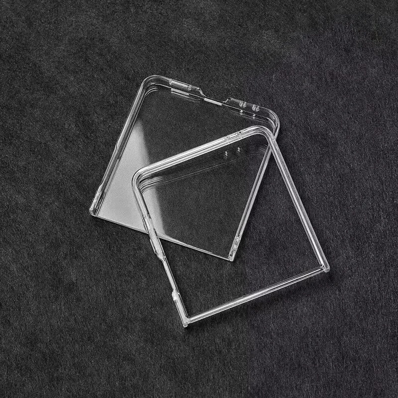 Galaxy Z Flip 8 Clear Crystal Hard PC Case – Ultra Slim Transparent Shell