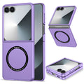 Samsung Galaxy Z Flip 8 Magnetic Ring Case [Purple] - Purple