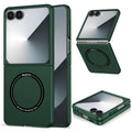 Samsung Galaxy Z Flip 8 Magnetic Ring Case [Teal] - Teal