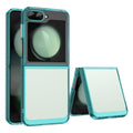 Samsung Galaxy Z Flip7 FE Soft TPU Bumper Case [Clear Blue] - Clear Blue