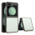 Samsung Galaxy Z Flip7 FE Soft TPU Bumper Case [Clear Grey] - Clear Grey