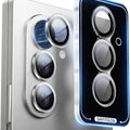 Samsung Z Fold 6 Eagle Eye AR+AF Camera Lens Protector [Silver] - Silver