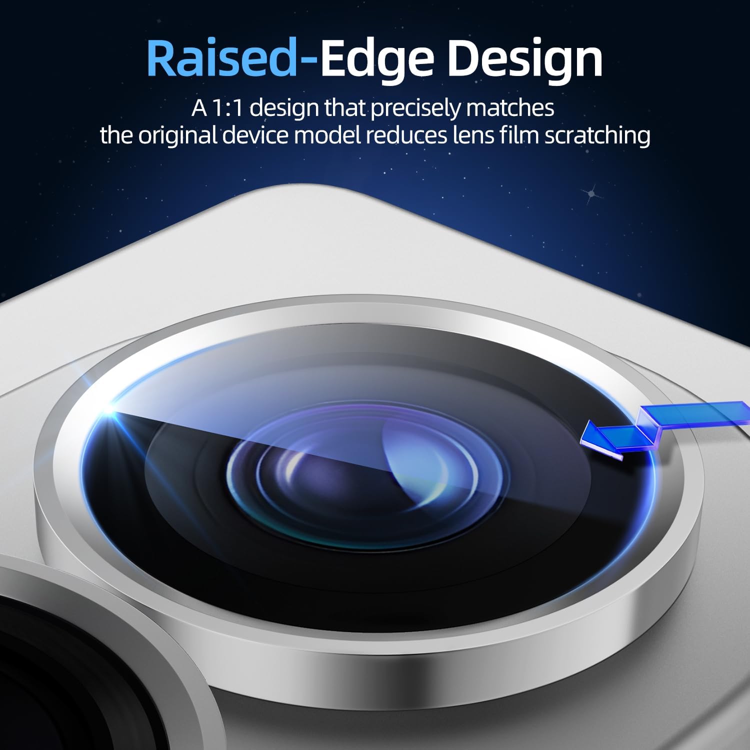 Samsung Z Fold 6 Eagle Eye AR+AF Camera Lens Protector [Gold]