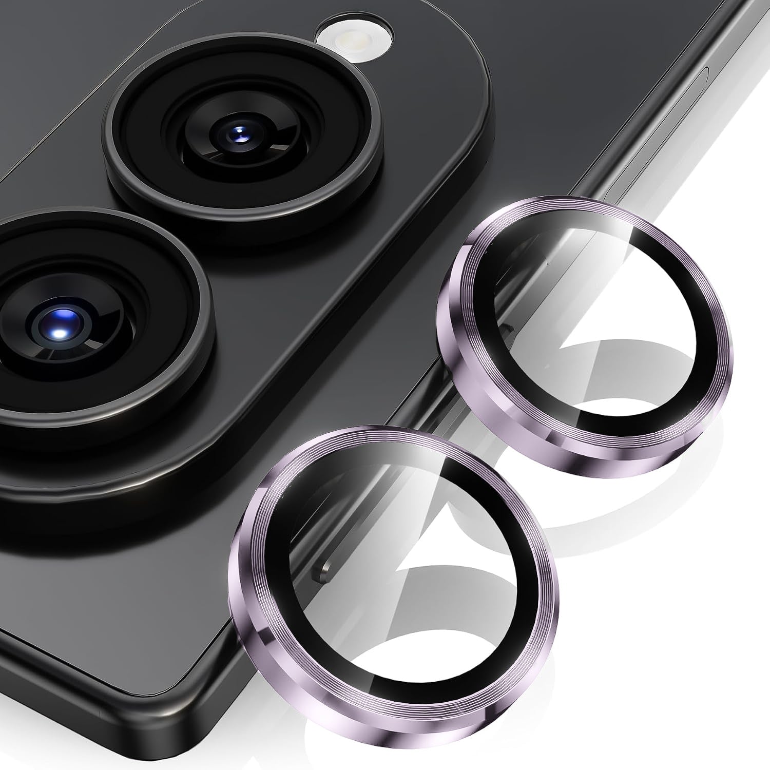 Samsung Z Fold 8 Eagle Eye AR+AF Camera Lens Protector with Removal Tool [Purple]