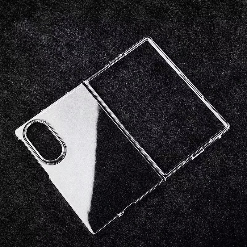 Galaxy Z Fold 8 Clear Crystal Hard PC Case – Ultra Slim Transparent Shell