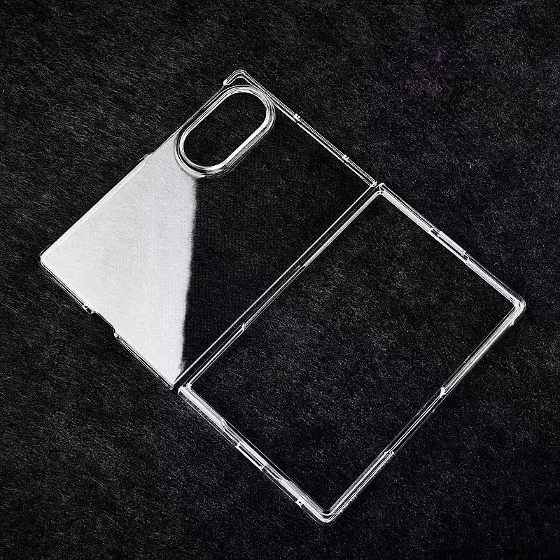 Galaxy Z Fold 8 Clear Crystal Hard PC Case – Ultra Slim Transparent Shell