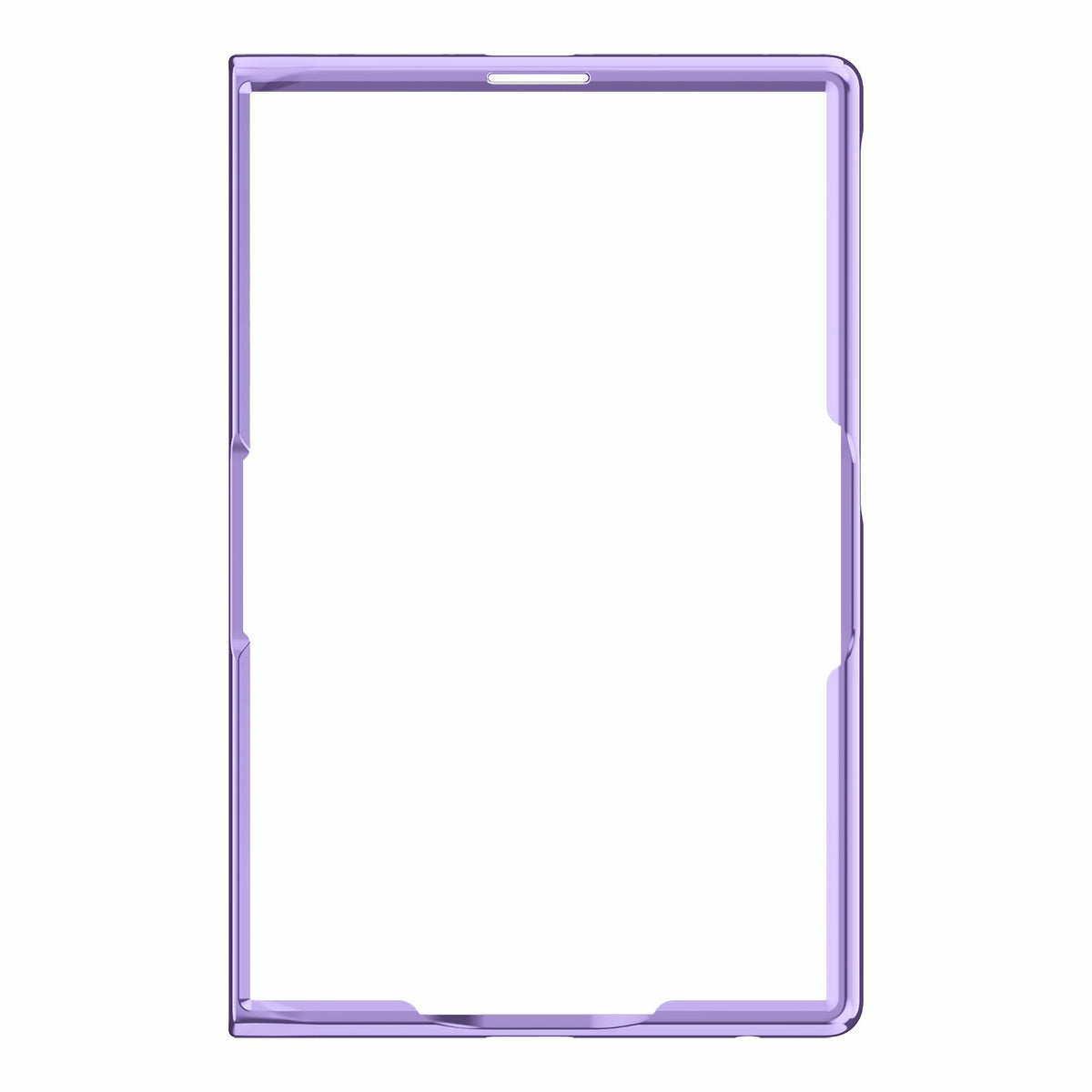 Samsung Galaxy Z Fold 8 Replacement Front Cover with Built-in Tempered Glass [Purple]