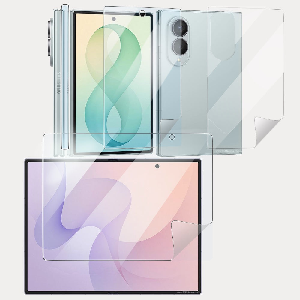 Samsung Galaxy Z Fold 8 Hydrogel Screen Protector (Whole Sets)