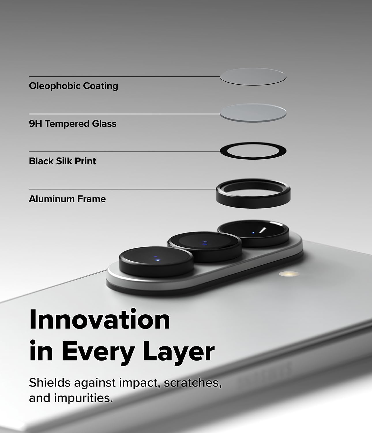 Samsung Z Fold 8 Ultra Eagle Eye AR+AF Camera Lens Protector with Removal Tool [Purple]