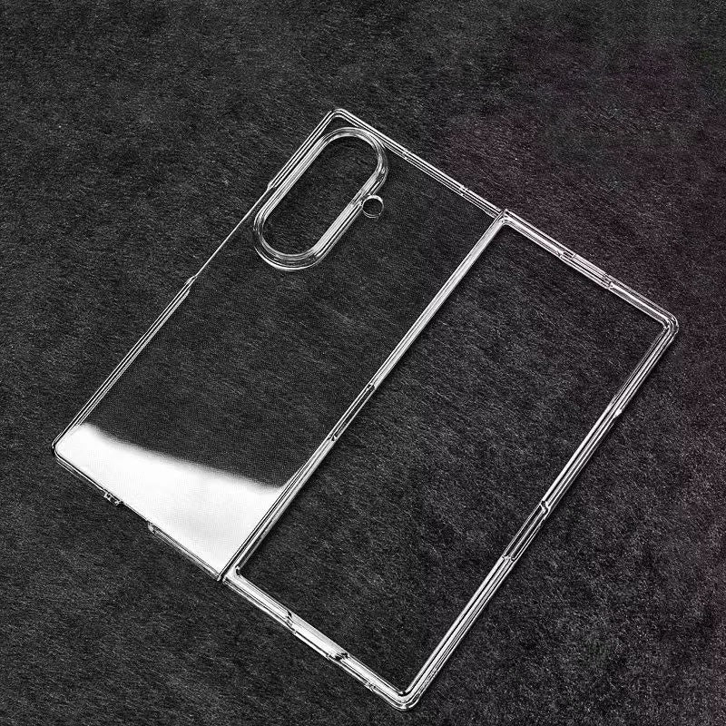Galaxy Z Fold 8 Ultra Clear Crystal Hard PC Case – Ultra Slim Transparent Shell
