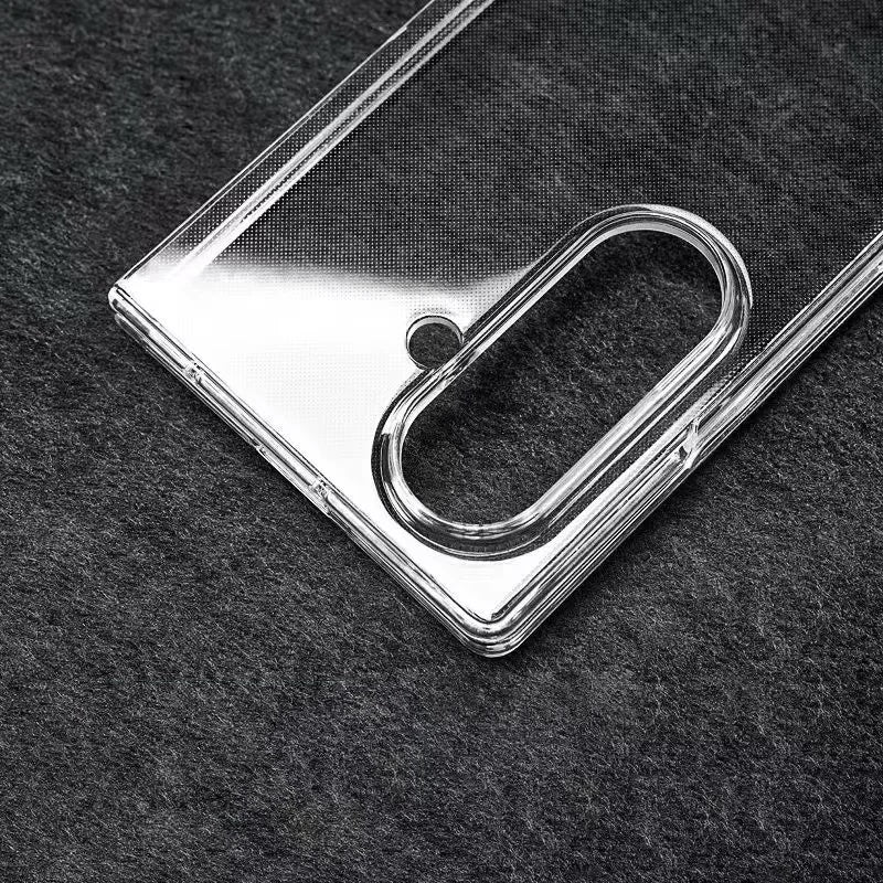 Galaxy Z Fold 8 Ultra Clear Crystal Hard PC Case – Ultra Slim Transparent Shell