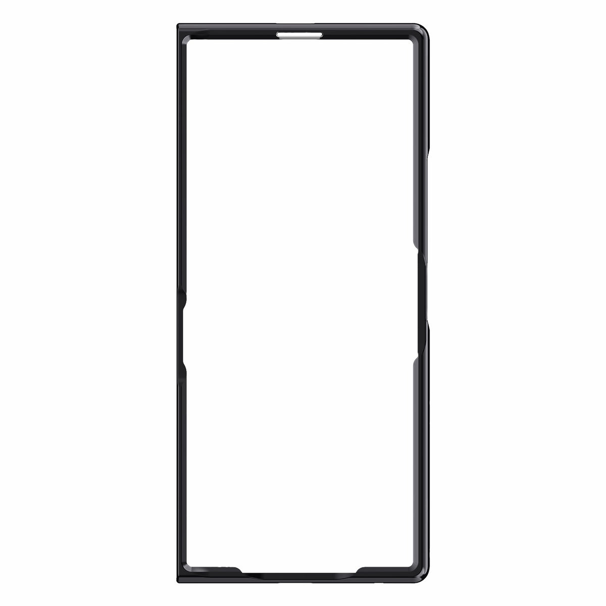 Samsung Galaxy Z Fold 8 Ultra Front Cover Built-in Tempered Glass [Black]