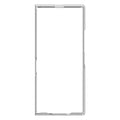 Samsung Galaxy Z Fold 8 Ultra Clear MagSafe Hinge Case with Built-in Tempered Glass [Silver] - Silver