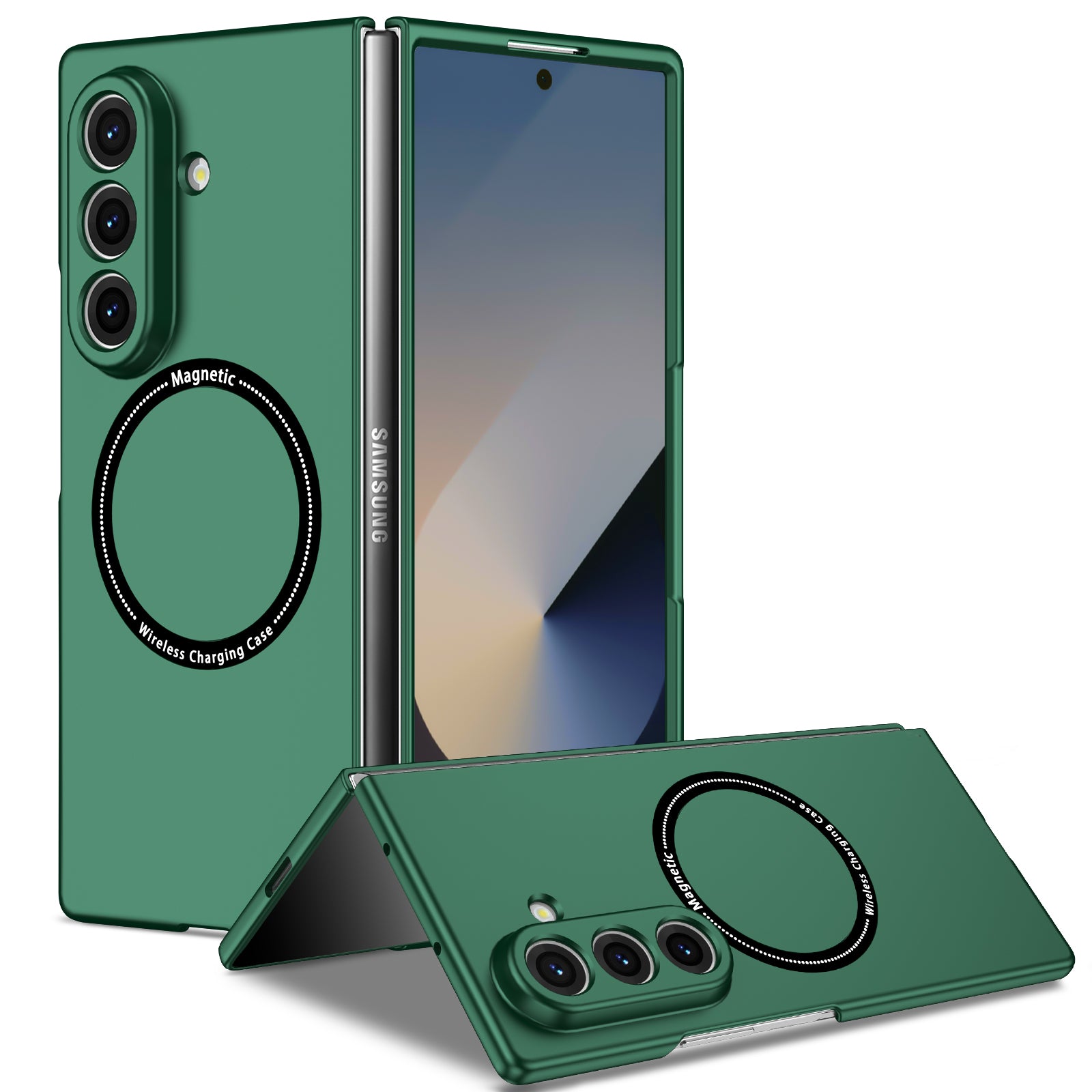 Samsung Galaxy Z Fold 8 Ultra Magnetic Ring Case [Teal]