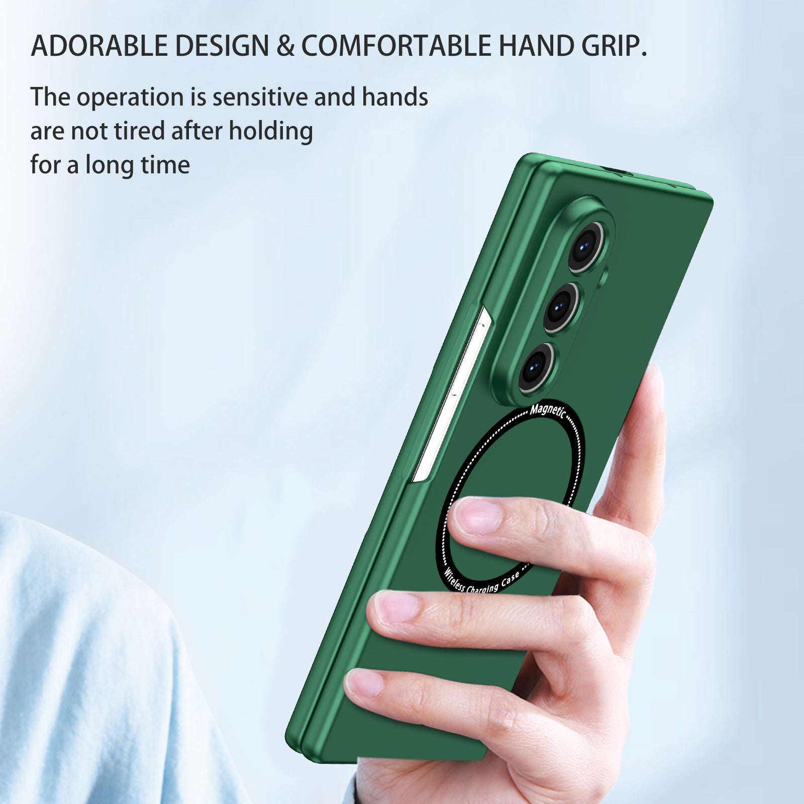 Samsung Galaxy Z Fold 8 Ultra Magnetic Ring Case [Teal]