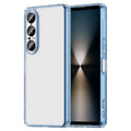 Sony Xperia 1 VII Soft TPU Bumper Case [Clear Blue] - Clear Blue
