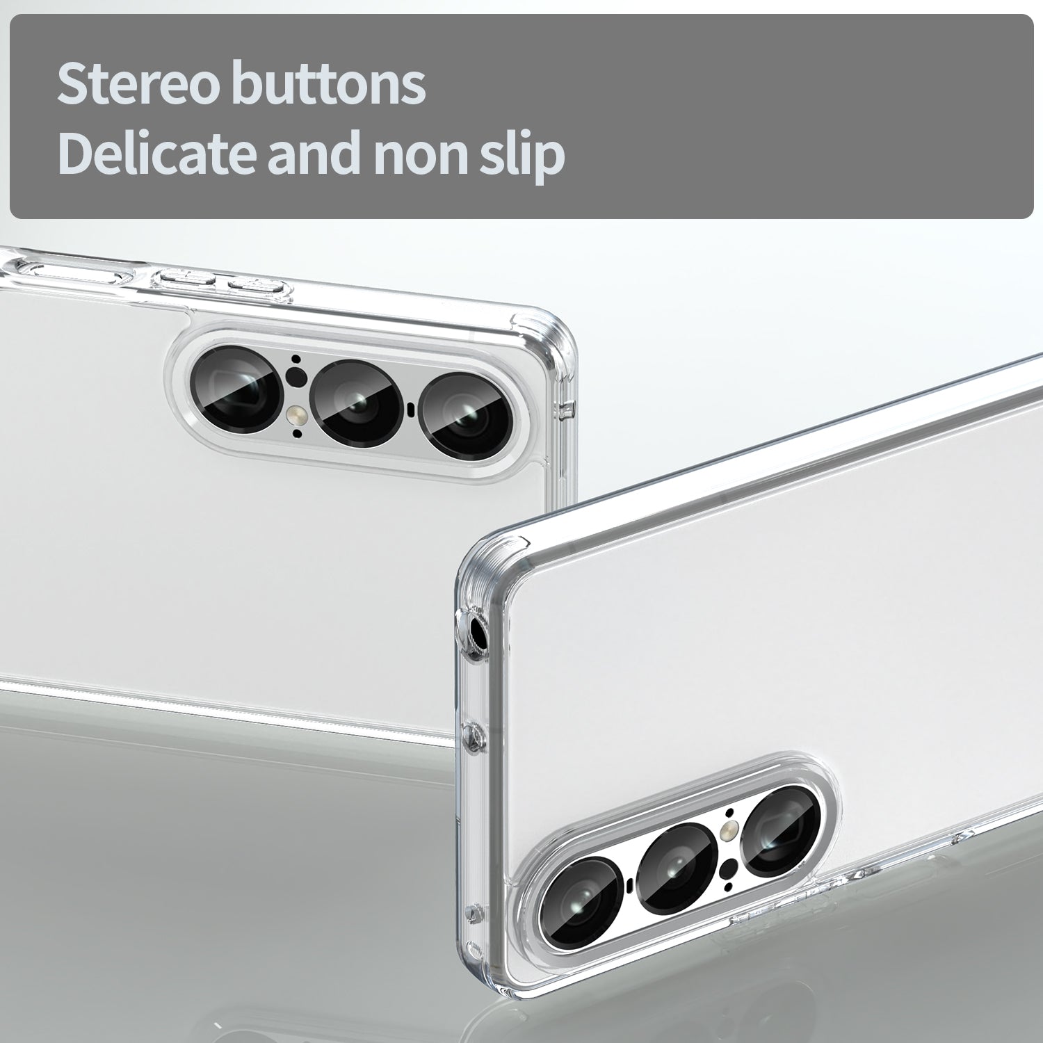 Sony Xperia 1 VII Soft TPU Bumper Case [Clear]