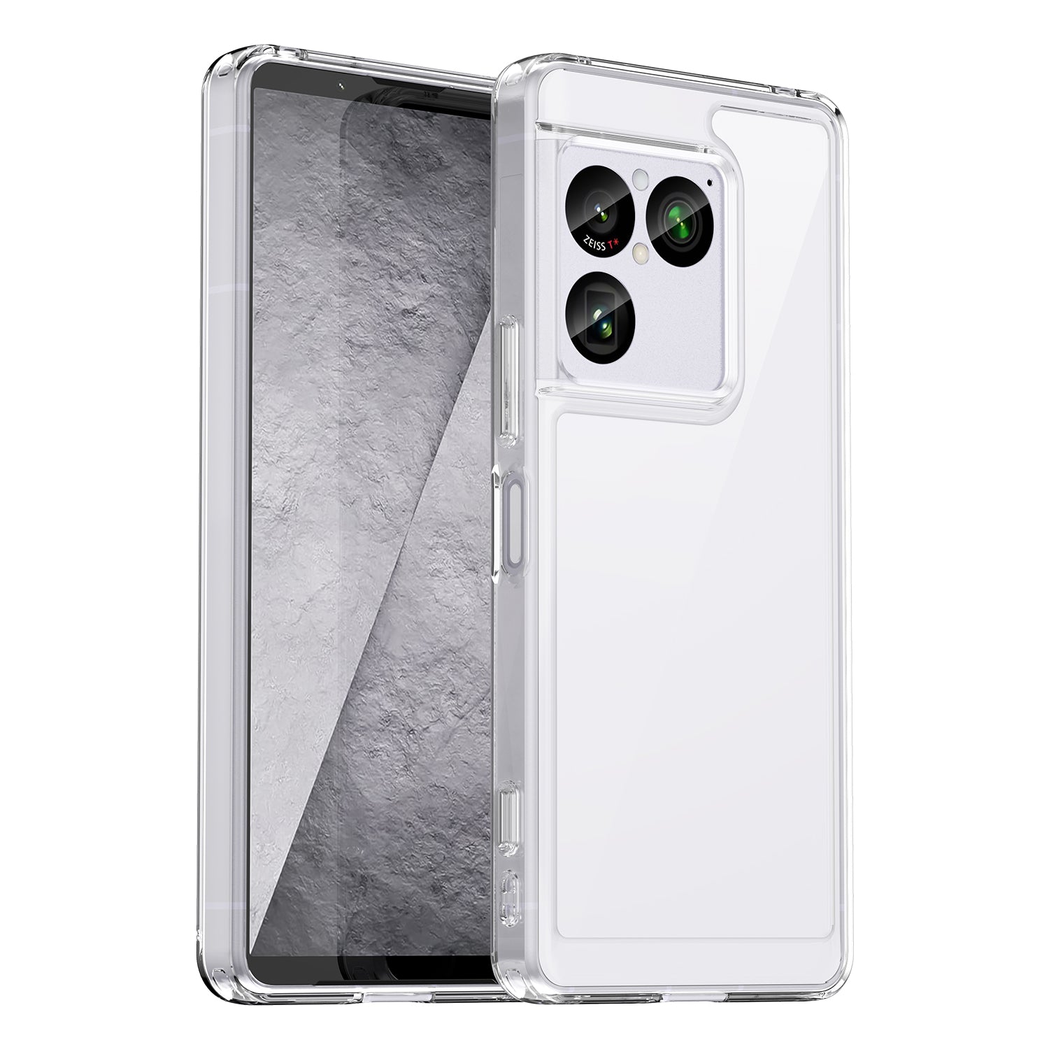 Sony Xperia 1 VIII Soft TPU Bumper Shockproof Cover Case [Clear]