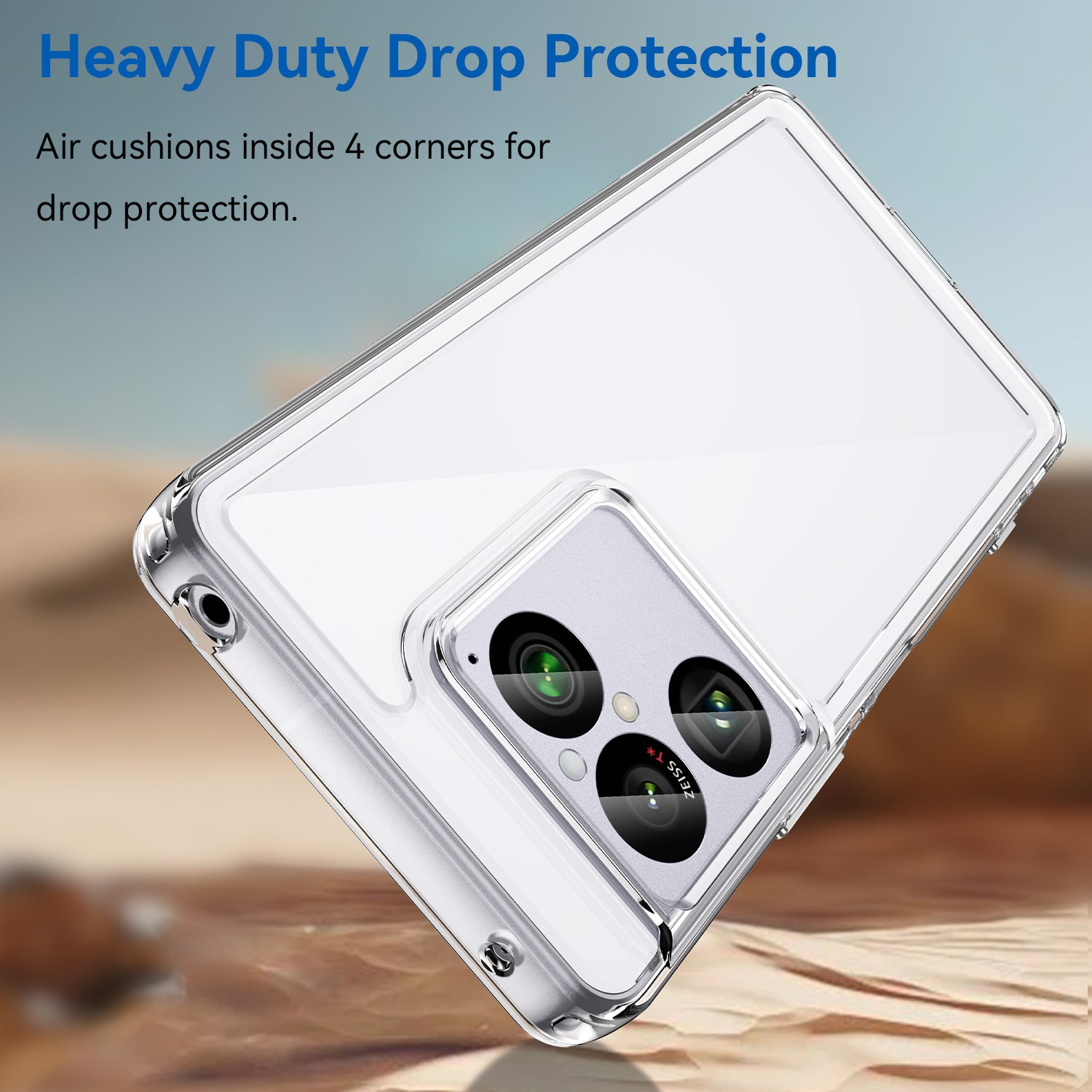 Sony Xperia 1 VIII Soft TPU Bumper Shockproof Cover Case [Clear]