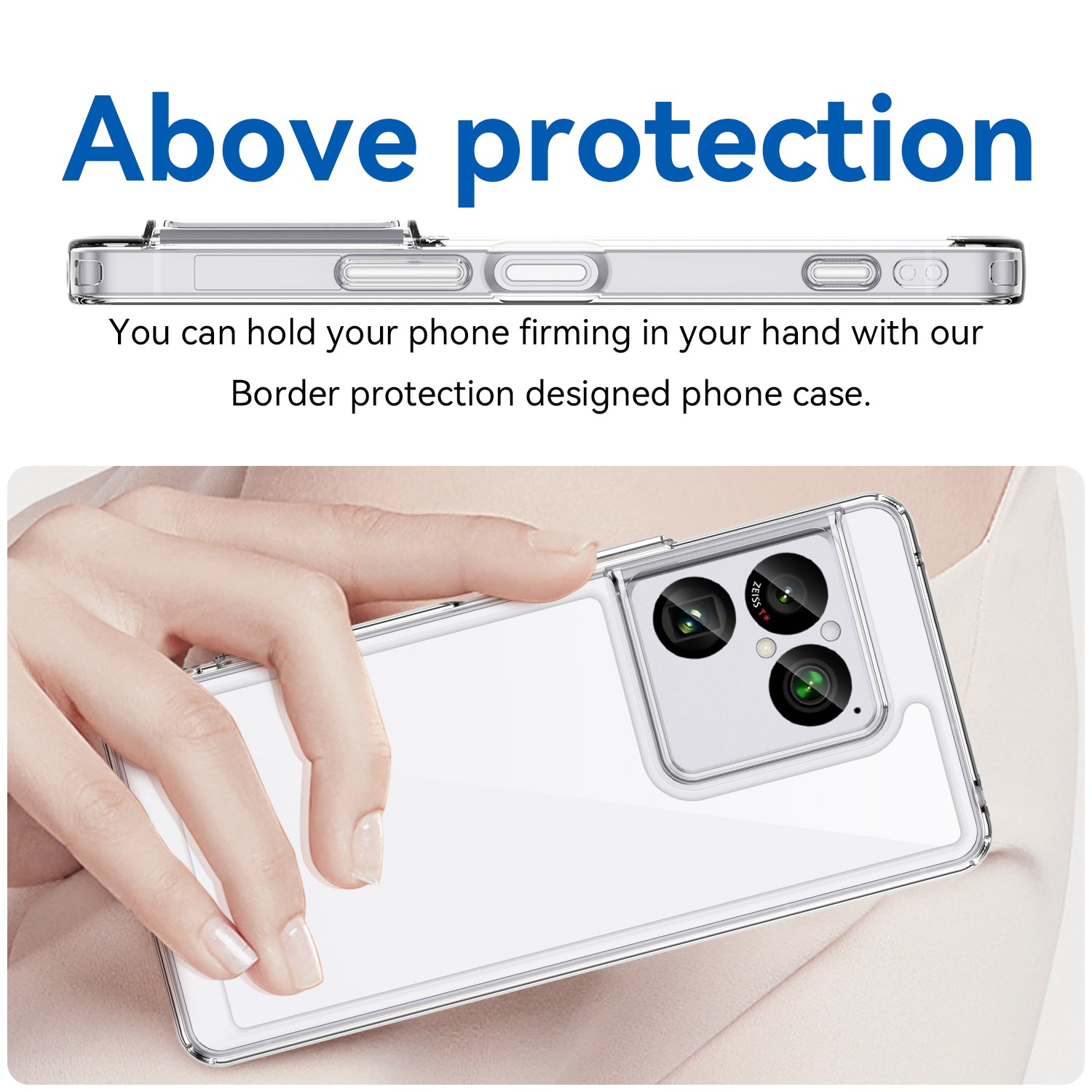Sony Xperia 1 VIII Soft TPU Bumper Shockproof Cover Case [Clear]