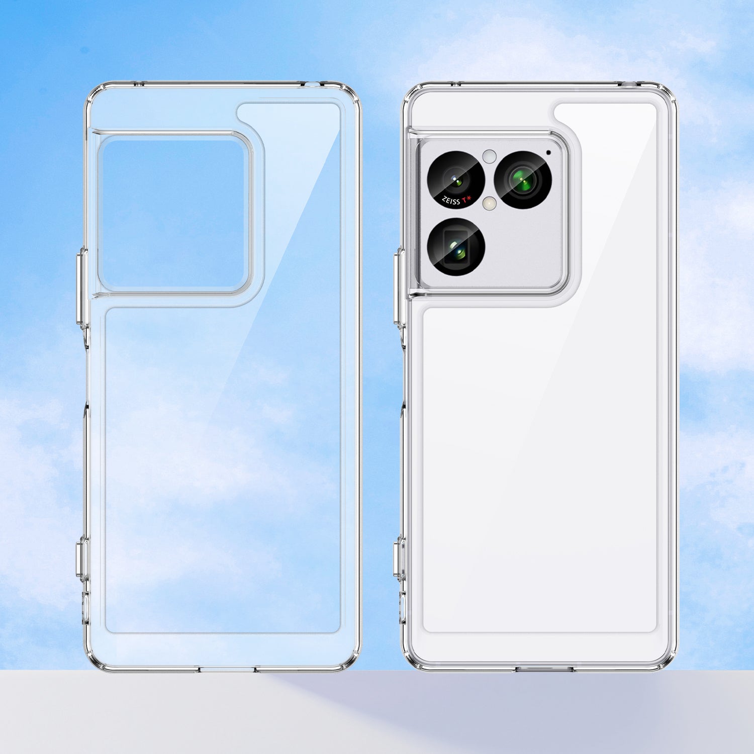 Sony Xperia 1 VIII Soft TPU Bumper Shockproof Cover Case [Clear]