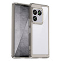 Sony Xperia 1 VIII Soft TPU Bumper Shockproof Cover Case [Clear Grey] - Clear Grey