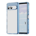 Sony Xperia 10 VII Soft TPU Bumper Case [Clear Blue] - Clear Blue