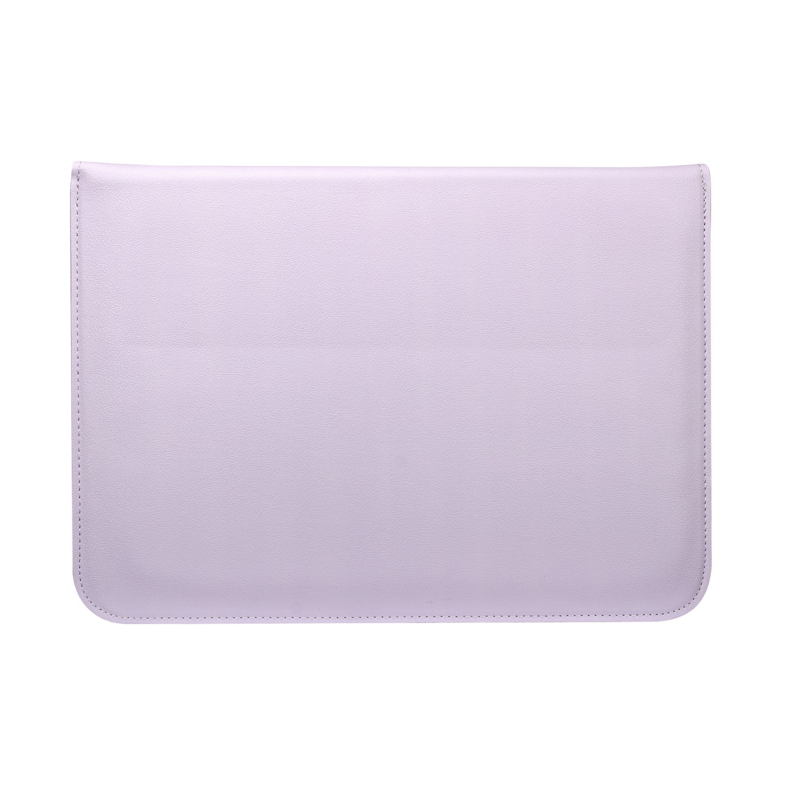 11-12" Laptop Sleeve with Foldable Stand - Premium PU Leather - Purple
