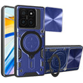 Xiaomi 14T Pro Ring Kickstand Case w/ Camera Cover [Navy] - Navy