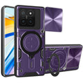 Xiaomi 14T Ring Kickstand Case w/ Camera Cover [Purple] - Purple
