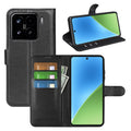 Xiaomi 15 PU Wallet Case [Black] - Black