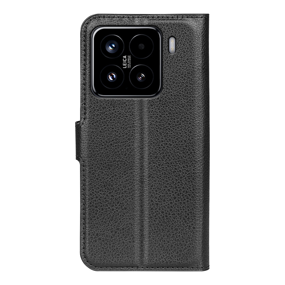 Xiaomi 15 PU Wallet Case [Black]