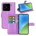Xiaomi 15 PU Wallet Case [Purple] - Purple