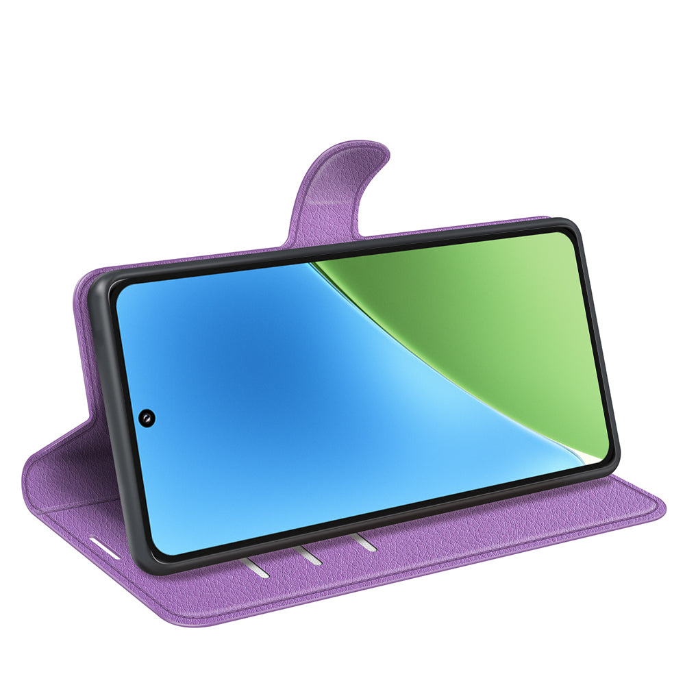 Xiaomi 15 PU Wallet Case [Purple]