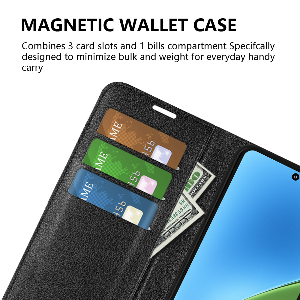 Xiaomi 15 PU Wallet Case [Purple]