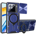 Xiaomi 15 Ring Kickstand Case w/ Camera Cover [Navy] - Navy