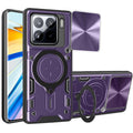 Xiaomi 15 Ring Kickstand Case w/ Camera Cover [Purple] - Purple