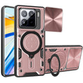 Xiaomi 15 Ring Kickstand Case w/ Camera Cover [Rose Gold] - Rose Gold