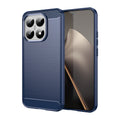 Xiaomi 15T Carbon Fibre TPU Case Slim Shockproof Cover Navy - Navy