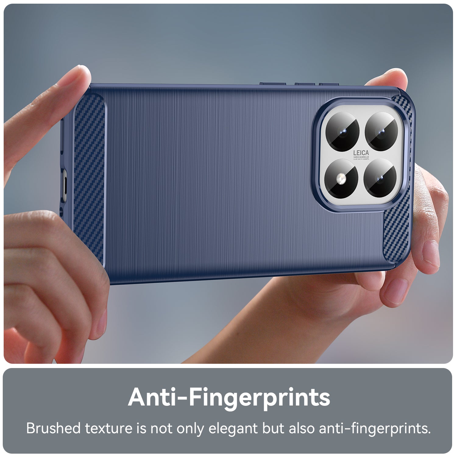 Xiaomi 15T Carbon Fibre Brushed Case [Navy]