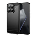 Xiaomi 15T Pro Carbon Fibre TPU Case Slim Shockproof Cover Black - Black