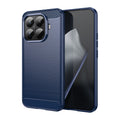 Xiaomi 15T Pro Carbon Fibre TPU Case Slim Shockproof Cover Navy - Navy