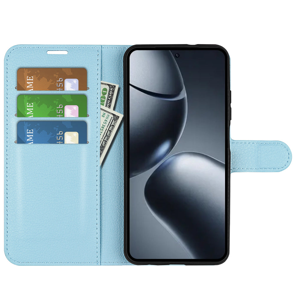 Xiaomi 15T Pro PU Wallet Case [LightBlue]