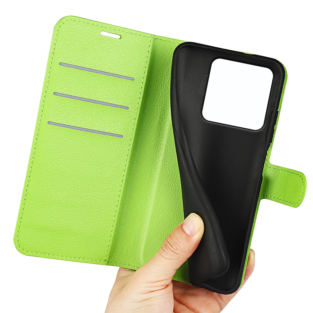 Xiaomi 15T Pro PU Wallet Case [Green]